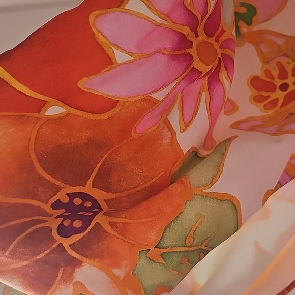 NWOT Mara Hoffman Kia One Piece Swimsuit In Wisteria Print Size XL - Picture 6 of 8